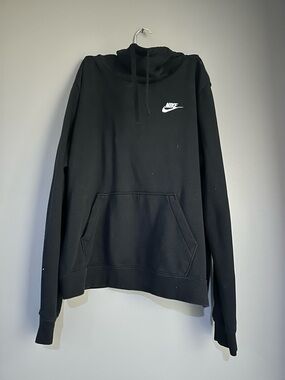 Nike Unisex Black Pullover Hoodie Sweatshirt